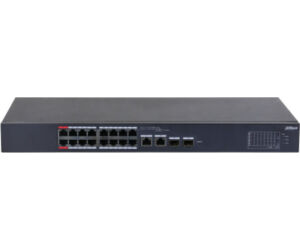 Switch Cloud Dahua Dh-cs4218-16et-240 Switch With 16-port Poe 240w