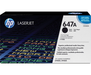 Toner hp 647a ce260a negro cp4525dn