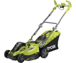 Cortacsped Ryobi RLM15E36H/ 1500W/ Corte 36cm/ Incluye Recolector de Hierba 45L y Adaptador Mulching