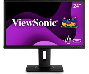 MONITOR VIEWSONIC VG2440 23,6" 1920x1080 5MS HDMI DP VGA MULTIMED REGULABLE NEGR