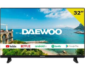 Tv daewoo 32pulgadas led hd ready - 32dm63ha - android smart tv