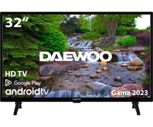 Tv daewoo 32pulgadas led hd - 32dm53ha1 - android smart tv - wifi - hdr10 - hdmi - usb - bluetooth - tdt2 - satelite