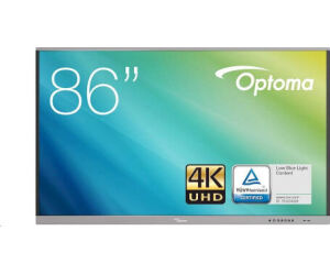 Optoma 5861RK pizarra y accesorios interactivos 2,18 m (86") 3840 x 2160 Pixeles Pantalla táctil Negro