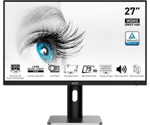 MSI MP273QP Monitor 27" WQHD HDMI DP MM AA