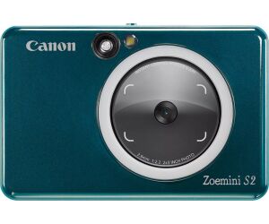 Camara impresora instantanea canon zoemini s2 azul turquesa -  8mp -  bluetooth -  capacidad 10 hojas