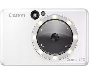 Camara impresora instantanea canon zoemini s2 blanco perla -  8mp -  bluetooth -  capacidad 10 hojas