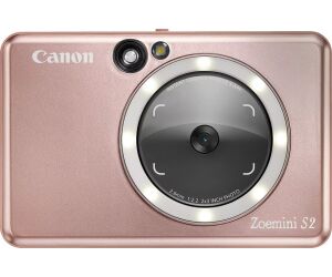 Camara impresora instantanea canon zoemini s2 oro rosa -  8mp -  bluetooth -  capacidad 10 hojas