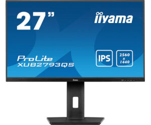 iiyama ProLite XU2793QS-B6 pantalla para PC 68,6 cm (27") 2560 x 1440 Pixeles 2K Ultra HD LED Negro