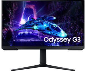 Monitor Gaming Samsung Odyssey G3 S27DG300EU/ 27"/ Full HD/ 1ms/ 180Hz/ VA/ Regulable en altura/ Negro