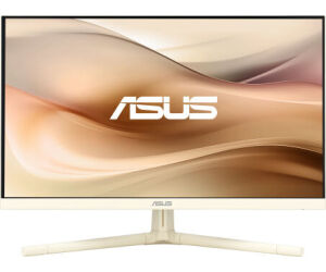 Monitor Profesional Asus VU249CFE-M 23.8"/ Full HD/ Regulable en altura/ Oat Milk