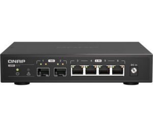 QNAP QSW-2104-2S Switch 2x10GbE SFP+ 4x2.5GbE