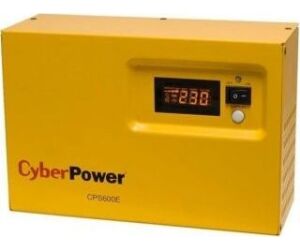 Inversor de Corriente Cyberpower CPS600E/ 600VA/ 420W Schuko