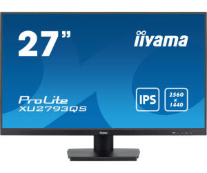 iiyama ProLite XU2793QS-B6 pantalla para PC 68,6 cm (27") 2560 x 1440 Pixeles 2K Ultra HD LED Negro