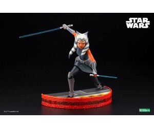 Figura kotobukiya star wars the clone wars ahsoka tano artfxj 24 cm