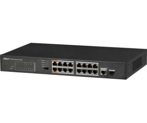 Switch dahua dh - pfs3117 - 16et - 135 16 puertos gigabit ethernet 1 puerto sfp