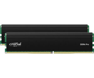 Memoria ram ddr4 64gb 2x32gb crucial pro -  dimm - 3200 mhz - pc4 25600 - cl22