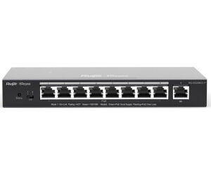 Ruijie Switch 9xGb RJ45 (8 PoE/POE+) 120W Steel