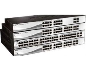 Switch d - link 20 puertos gestionable 16 gigabit ethernet 10 - 100 - 100 4 sfp