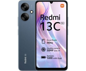 Smartphone Xiaomi Redmi 13C 4GB/ 128GB/ 6.74"/ 5G/ Azul