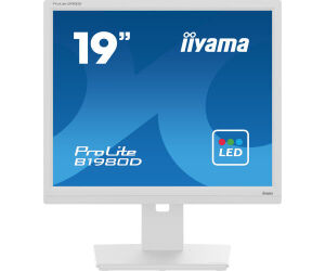 iiyama ProLite B1980D-W5 pantalla para PC 48,3 cm (19") 1280 x 1024 Pixeles SXGA LCD Blanco