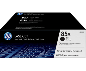 Pack de toner hp ce285ad negro 85a m1132 - m1136 - m1212 - m1217 - p1102