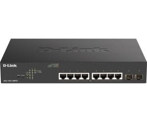 Switch D-Link DGS-1100-10MPV2 10 Puertos/ RJ-45 Gigabit 10/100/1000 PoE/ SFP