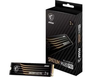 Ssd Msi Spatium M480 Pro 2tb Pcie4 Nvme M2