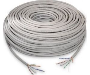 Bobina de Cable RJ45 LSZH Aisens A135-0273 Cat.6/ 305m/ Gris