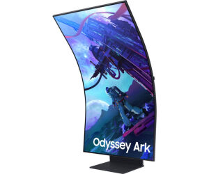 Monitor Gaming Curvo Samsung Odyssey Ark S55CG970NU 55"/ 4K/ 1ms/ 165Hz/ VA/ Regulable en altura/ Smart TV/ Multimedia/ Negro