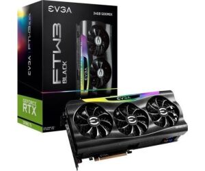 Tarjeta Grfica EVGA GeForce RTX 3090 Ti FTW3 BLACK GAMING/ 24GB GDDR6X