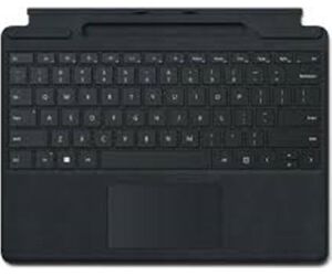 Teclado microsoft surface type cover para surface pro8 negro portugues