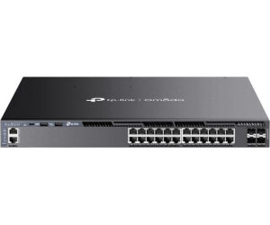 TP-Link Omada SG6428XHP switch Gestionado L3 Gigabit Ethernet (10/100/1000) Energía sobre Ethernet (PoE) 1U Negro