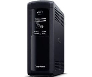 SAI Lnea Interactiva Cyberpower VP1200ELCD-DE/ 1200VA-720W/ 5 Salidas/ Formato Torre