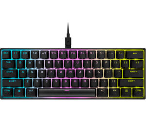 Corsair K65 RGB MINI 60% Mechanical Gaming teclado USB QWERTY Inglés, Español Negro