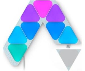 Panel led nanoleaf shapes mini triangles starter kit 9pk