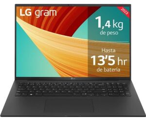 Portatil lg gram 17z90r - e i7 - 1360p 17pulgadas 32gb - ssd512gb - rtx3050 - wifi - bt - w11