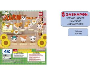 Set gashapon figuras bandai lote 40 articulos hamtaro 3 hugcot