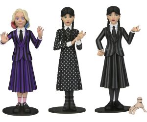 Surtido figuras neca wednesday addams toony terrors