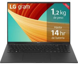 Porttil LG Gram 16Z90R-E.AD75B Intel Core i7-1360P/ 32GB/ 512GB SSD/ GeForce RTX 3050/ 16"/ Win11