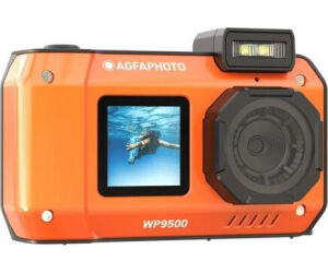 Cmara Digital Deportiva AgfaPhoto Realishot WP9500/ 24MP/ Naranja