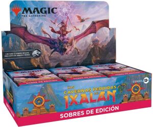 Juego de cartas magic the gathering las cavernas perdidas de ixalan sobres de edicin 30 sobres espaol