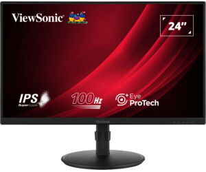 Monitor Viewsonic 23,8" Fhd Ips Led Vga Hdmi Dp Ajus. Altura