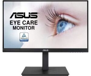 Monitor Asus VA229QSB 21.5"/ Full HD/ Multimedia/ Regulable en altura/ Negro