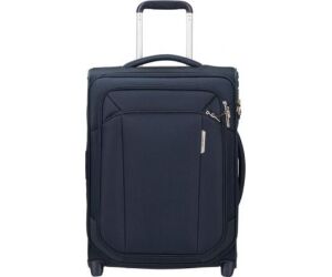 Maleta de Cabina Samsonite Respark Upright Expansible 55cm/ 55x40x27cm/ 2 Ruedas/ Azul Medianoche