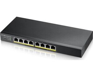 Switch Zyxel Gs1915-8ep 8-port Gbe Poecpntsmart Hybrid Mode Switch