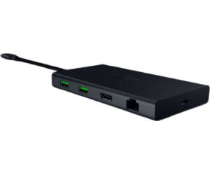 Razer USB-C Dock Alámbrico USB 3.2 Gen 1 (3.1 Gen 1) Type-C Negro