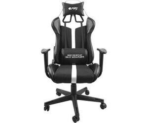 Silla gaming fury avenger xl negra - blanca