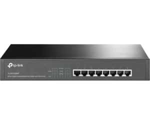 TP-LINK TL-SG1008MP No administrado Gigabit Ethernet (10/100/1000) Energía sobre Ethernet (PoE) Negro