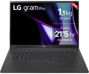 Gram 16z90sp - k intel core ultra 7 155h 16pulgadas 32gb ssd512gb w11