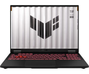 ASUS TUF Gaming A16 FA608WI-QT012W - Ordenador Portátil Gaming de 16" WQXGA 165Hz (AMD Ryzen AI 9 AI 9 HX 370, 32GB RAM, 1TB SSD, NVIDIA RTX 4070 8GB, Windows 11 Home) Gris Jager - Teclado QWERTY español